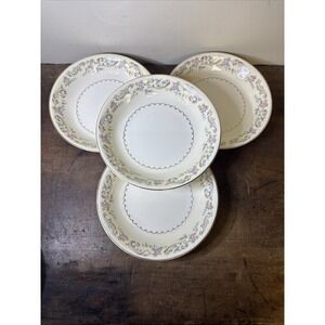 Paden City Pottery Duchess Pattern Soup Bowl K 52 Set Of 4 - 8"